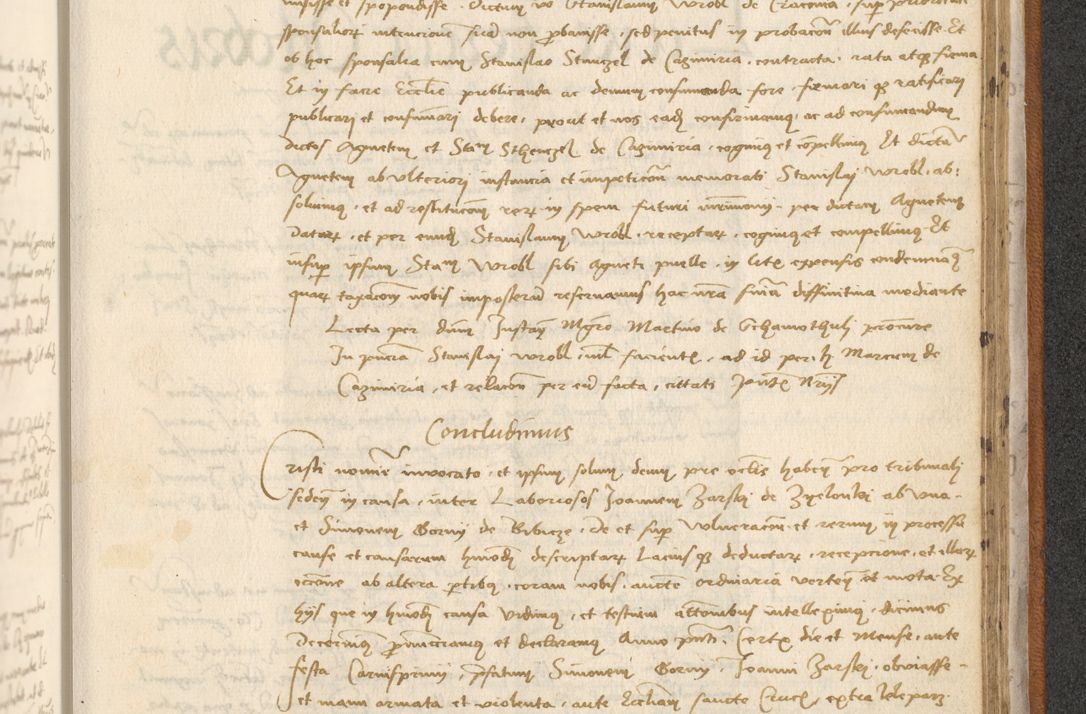 Zdjęcie nr 1059 dla obiektu archiwalnego: [Acta actorum officialia coram Thoma Roznowski]