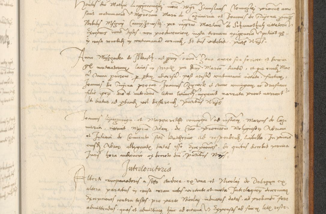 Zdjęcie nr 1057 dla obiektu archiwalnego: [Acta actorum officialia coram Thoma Roznowski]