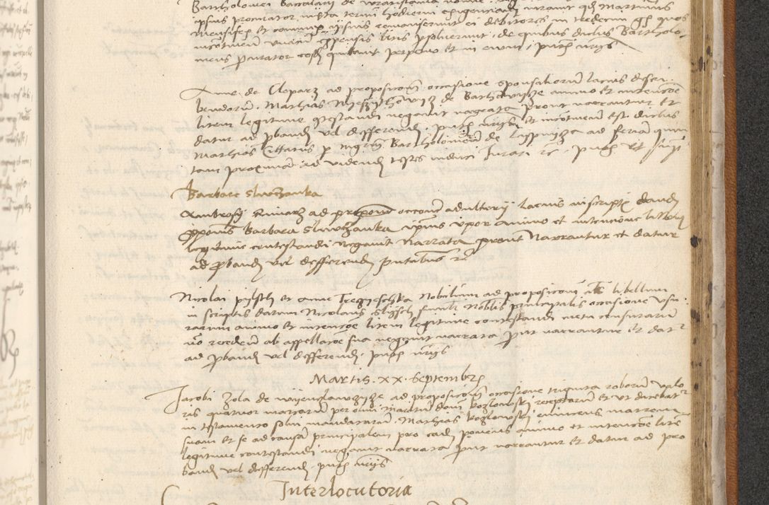 Zdjęcie nr 1051 dla obiektu archiwalnego: [Acta actorum officialia coram Thoma Roznowski]