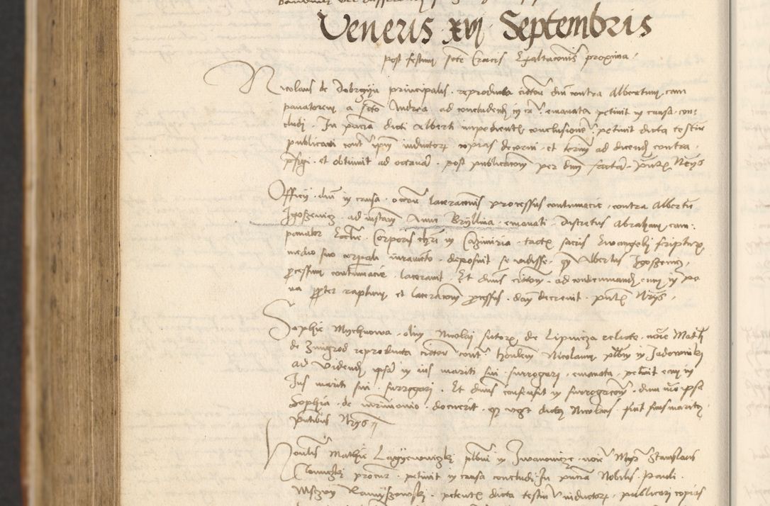 Zdjęcie nr 1048 dla obiektu archiwalnego: [Acta actorum officialia coram Thoma Roznowski]