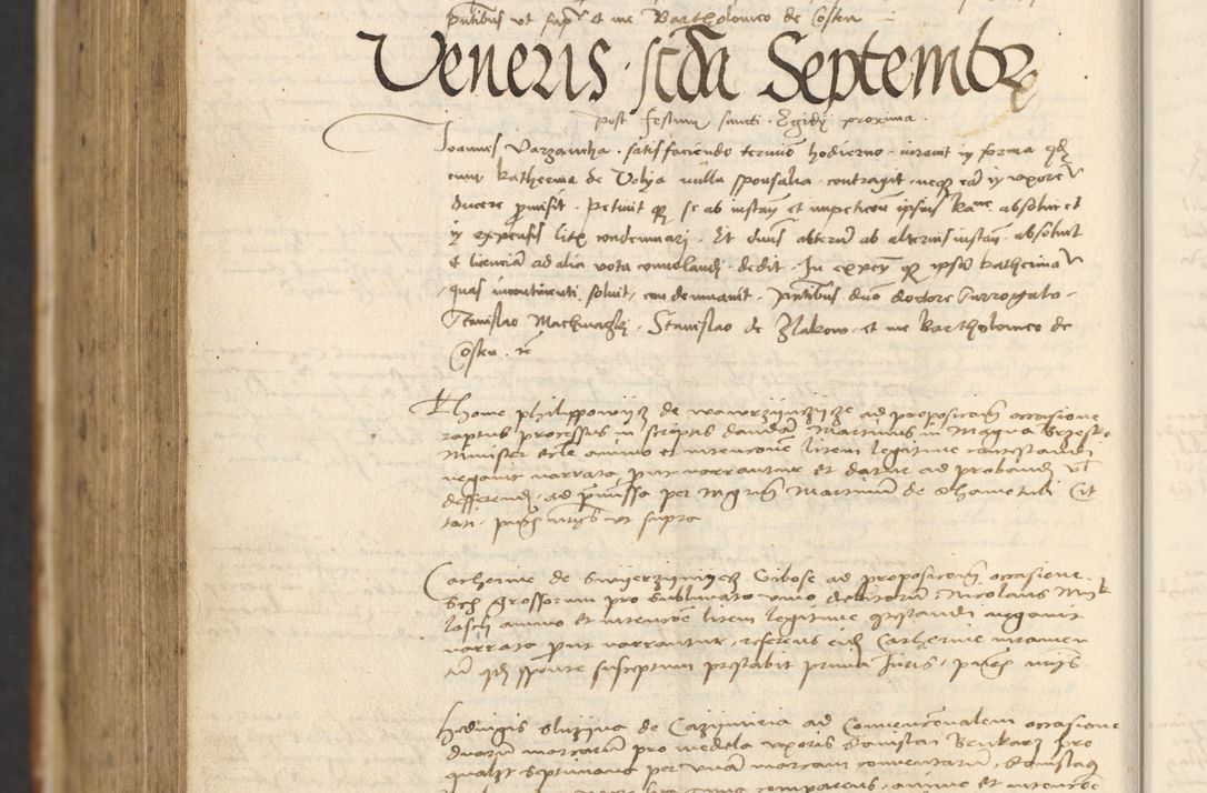 Zdjęcie nr 1040 dla obiektu archiwalnego: [Acta actorum officialia coram Thoma Roznowski]