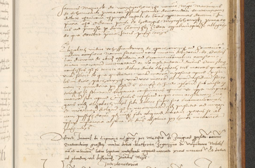 Zdjęcie nr 1037 dla obiektu archiwalnego: [Acta actorum officialia coram Thoma Roznowski]