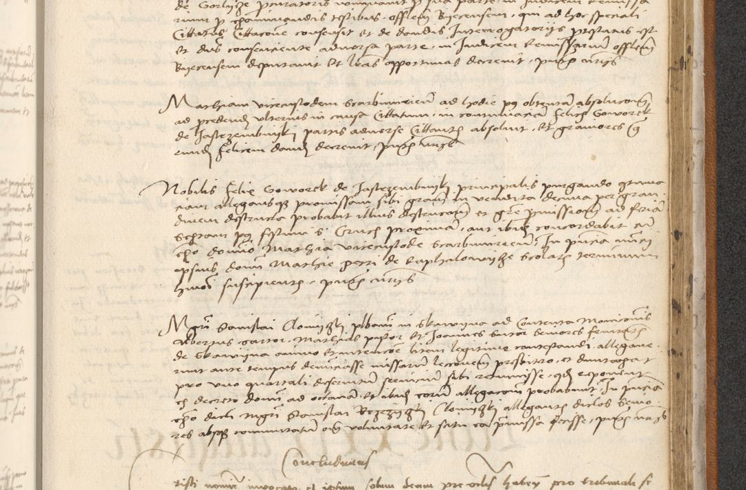 Zdjęcie nr 1035 dla obiektu archiwalnego: [Acta actorum officialia coram Thoma Roznowski]