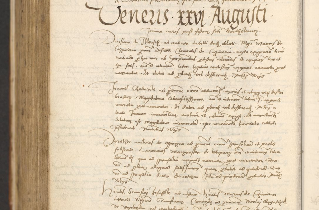 Zdjęcie nr 1032 dla obiektu archiwalnego: [Acta actorum officialia coram Thoma Roznowski]