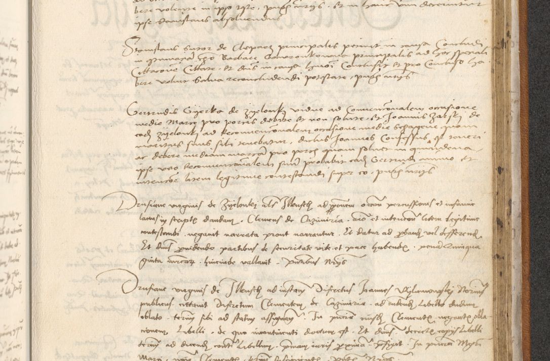 Zdjęcie nr 1031 dla obiektu archiwalnego: [Acta actorum officialia coram Thoma Roznowski]