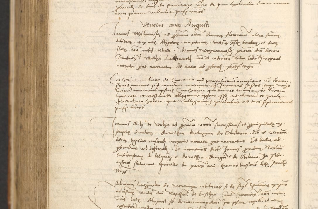 Zdjęcie nr 1030 dla obiektu archiwalnego: [Acta actorum officialia coram Thoma Roznowski]