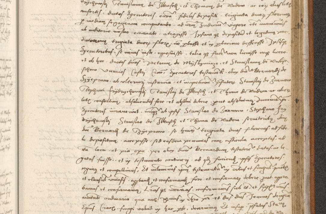 Zdjęcie nr 1027 dla obiektu archiwalnego: [Acta actorum officialia coram Thoma Roznowski]