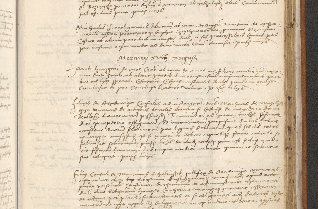 Zdjęcie nr 1029 dla obiektu archiwalnego: [Acta actorum officialia coram Thoma Roznowski]