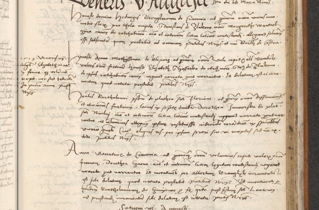 Zdjęcie nr 1025 dla obiektu archiwalnego: [Acta actorum officialia coram Thoma Roznowski]