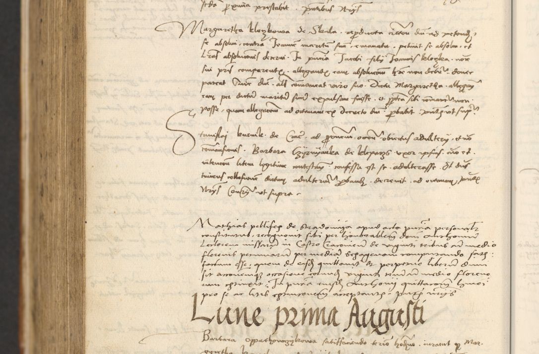 Zdjęcie nr 1022 dla obiektu archiwalnego: [Acta actorum officialia coram Thoma Roznowski]