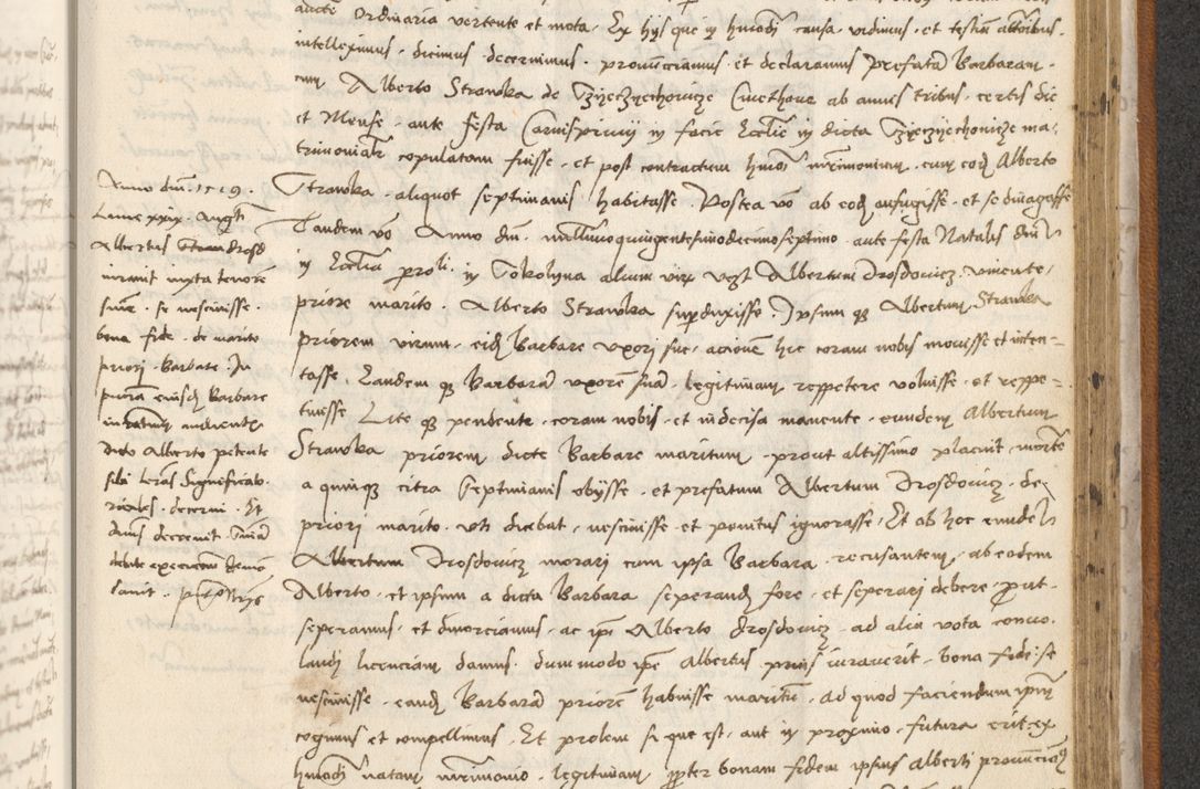 Zdjęcie nr 1009 dla obiektu archiwalnego: [Acta actorum officialia coram Thoma Roznowski]