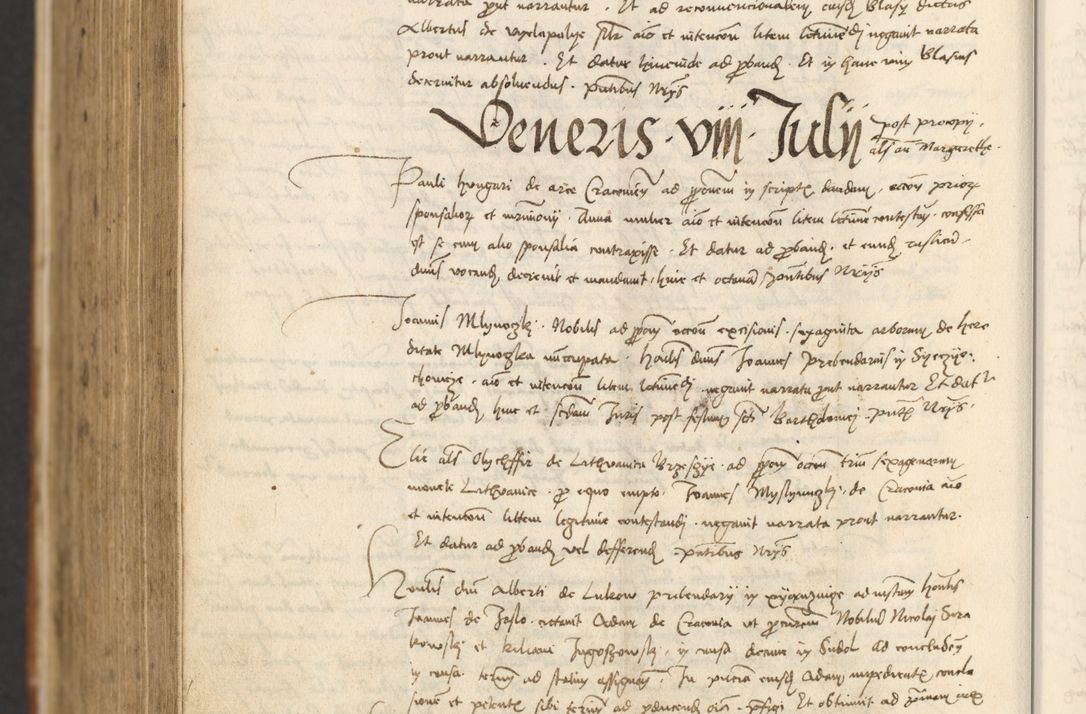 Zdjęcie nr 1004 dla obiektu archiwalnego: [Acta actorum officialia coram Thoma Roznowski]