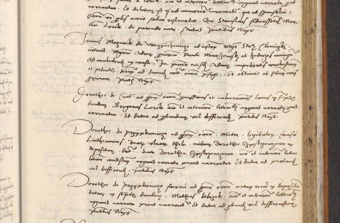 Zdjęcie nr 985 dla obiektu archiwalnego: [Acta actorum officialia coram Thoma Roznowski]