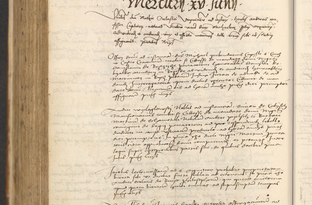 Zdjęcie nr 982 dla obiektu archiwalnego: [Acta actorum officialia coram Thoma Roznowski]