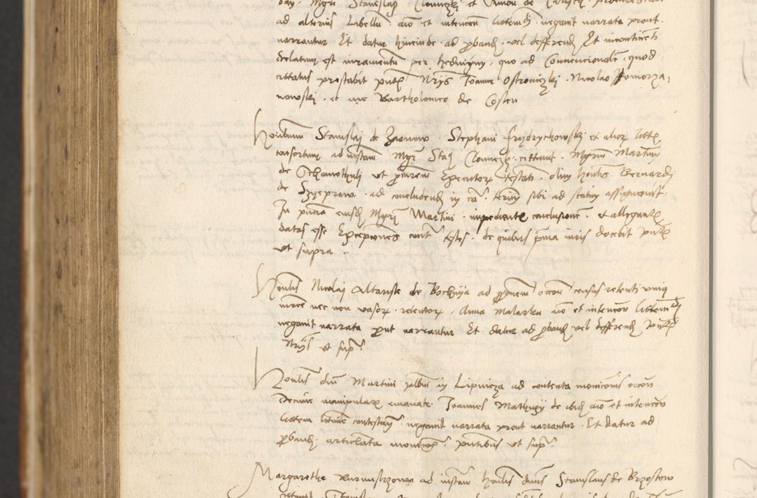 Zdjęcie nr 950 dla obiektu archiwalnego: [Acta actorum officialia coram Thoma Roznowski]