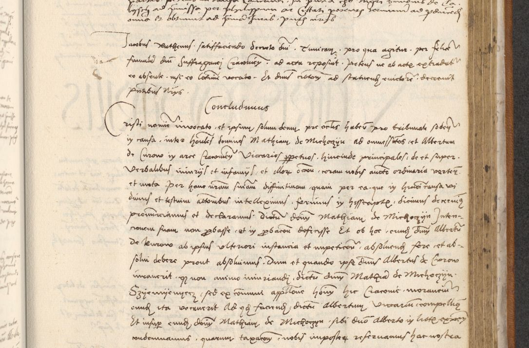 Zdjęcie nr 935 dla obiektu archiwalnego: [Acta actorum officialia coram Thoma Roznowski]