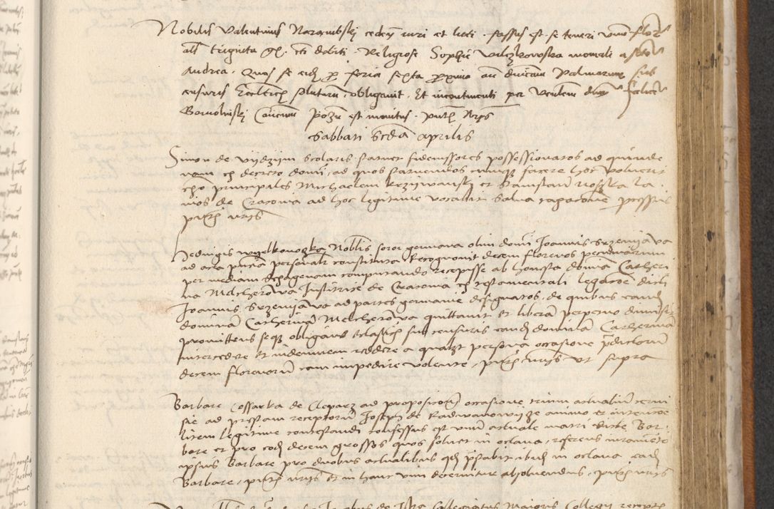 Zdjęcie nr 917 dla obiektu archiwalnego: [Acta actorum officialia coram Thoma Roznowski]