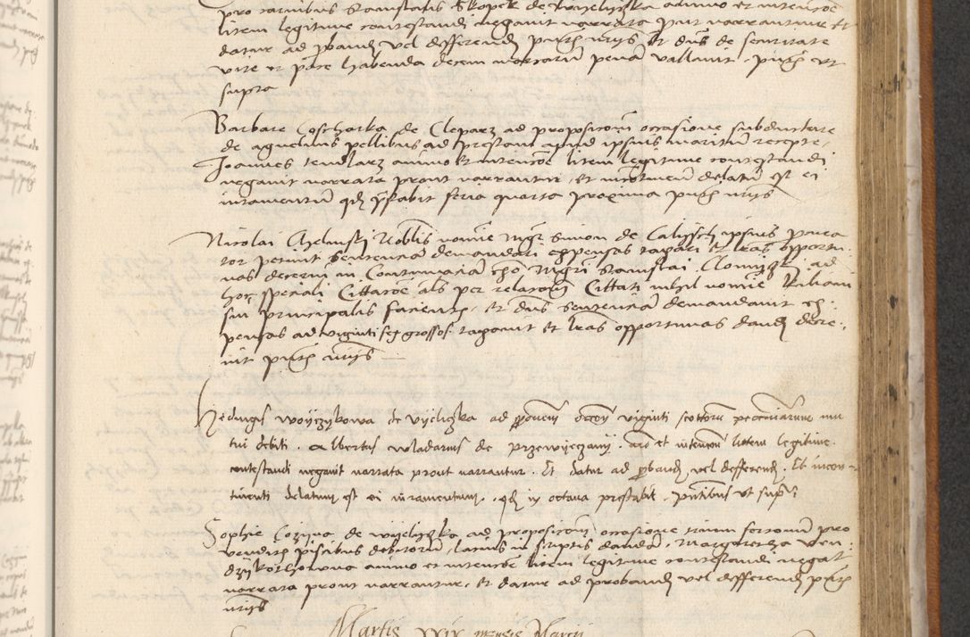 Zdjęcie nr 909 dla obiektu archiwalnego: [Acta actorum officialia coram Thoma Roznowski]