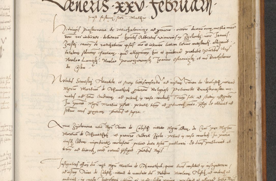 Zdjęcie nr 883 dla obiektu archiwalnego: [Acta actorum officialia coram Thoma Roznowski]