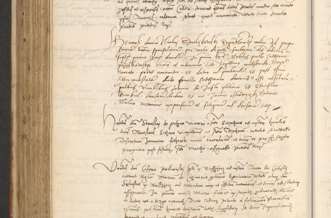 Zdjęcie nr 876 dla obiektu archiwalnego: [Acta actorum officialia coram Thoma Roznowski]