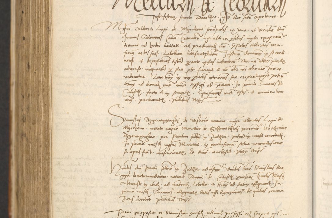 Zdjęcie nr 864 dla obiektu archiwalnego: [Acta actorum officialia coram Thoma Roznowski]