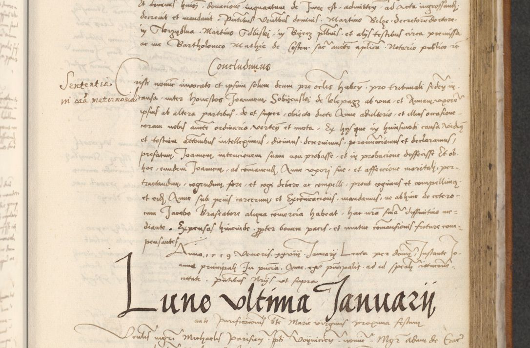 Zdjęcie nr 855 dla obiektu archiwalnego: [Acta actorum officialia coram Thoma Roznowski]