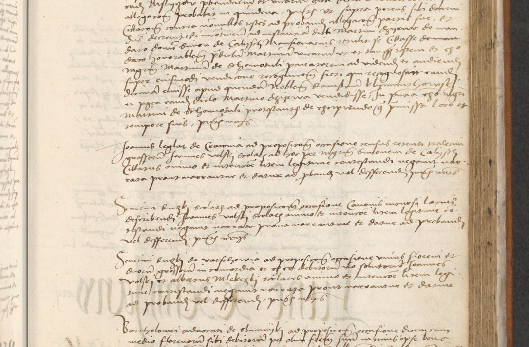 Zdjęcie nr 847 dla obiektu archiwalnego: [Acta actorum officialia coram Thoma Roznowski]