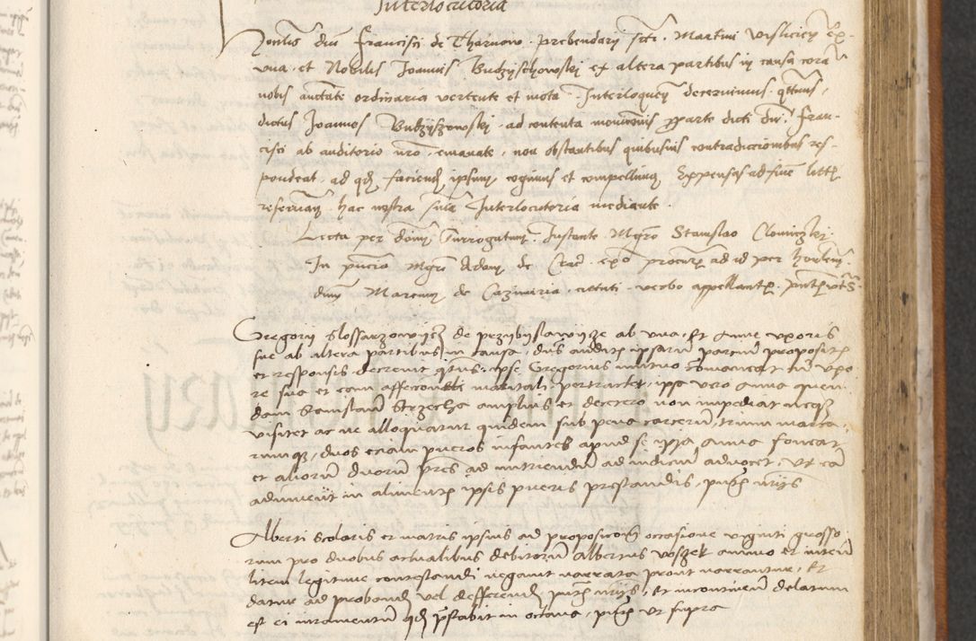 Zdjęcie nr 839 dla obiektu archiwalnego: [Acta actorum officialia coram Thoma Roznowski]