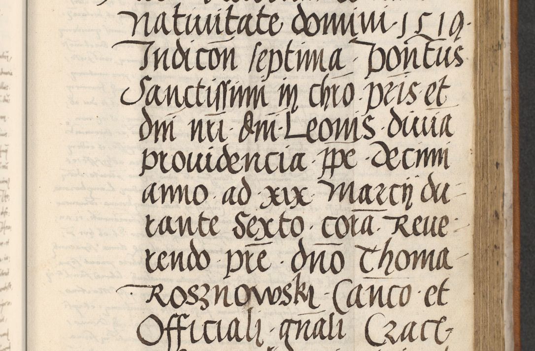 Zdjęcie nr 835 dla obiektu archiwalnego: [Acta actorum officialia coram Thoma Roznowski]