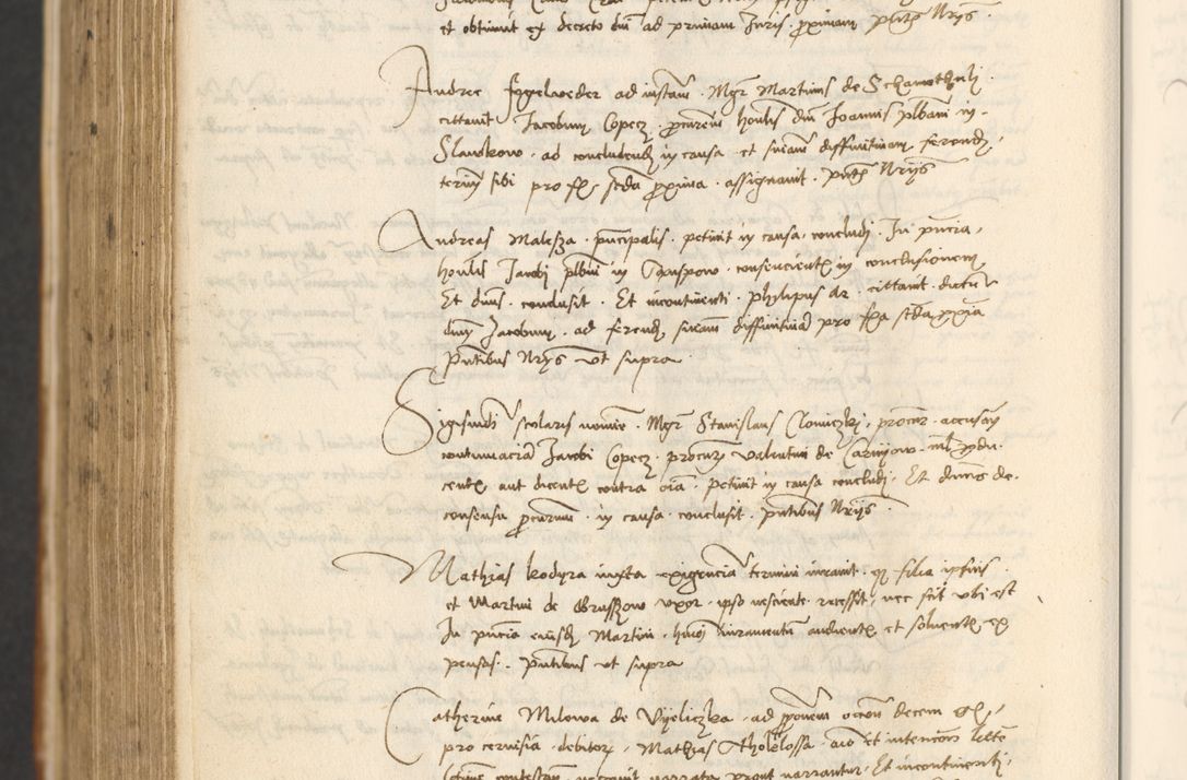 Zdjęcie nr 822 dla obiektu archiwalnego: [Acta actorum officialia coram Thoma Roznowski]