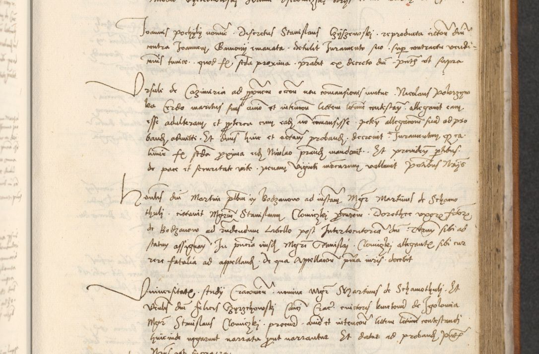 Zdjęcie nr 821 dla obiektu archiwalnego: [Acta actorum officialia coram Thoma Roznowski]