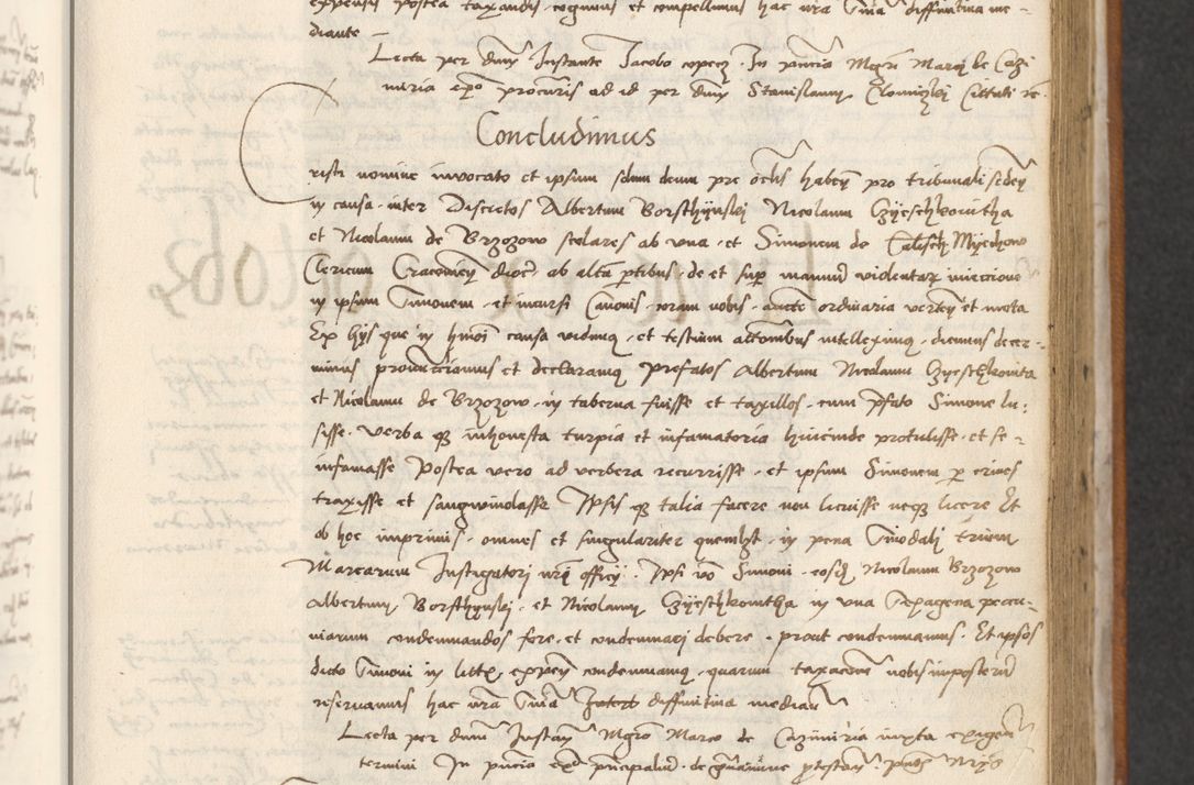 Zdjęcie nr 767 dla obiektu archiwalnego: [Acta actorum officialia coram Thoma Roznowski]