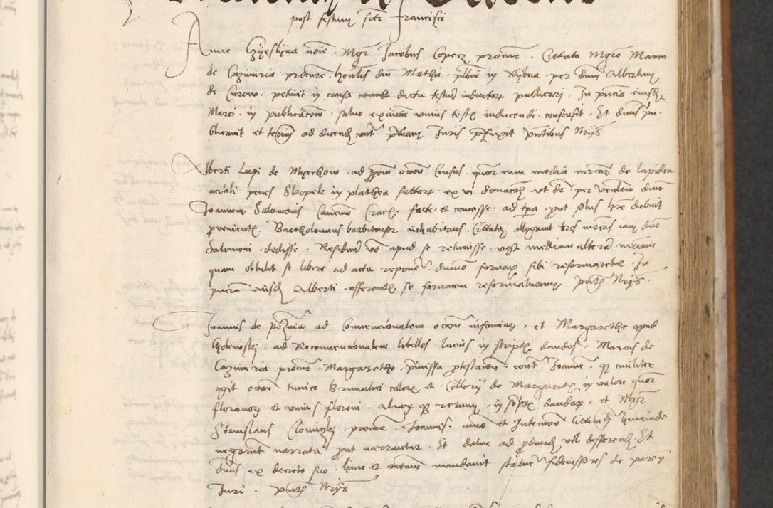 Zdjęcie nr 753 dla obiektu archiwalnego: [Acta actorum officialia coram Thoma Roznowski]