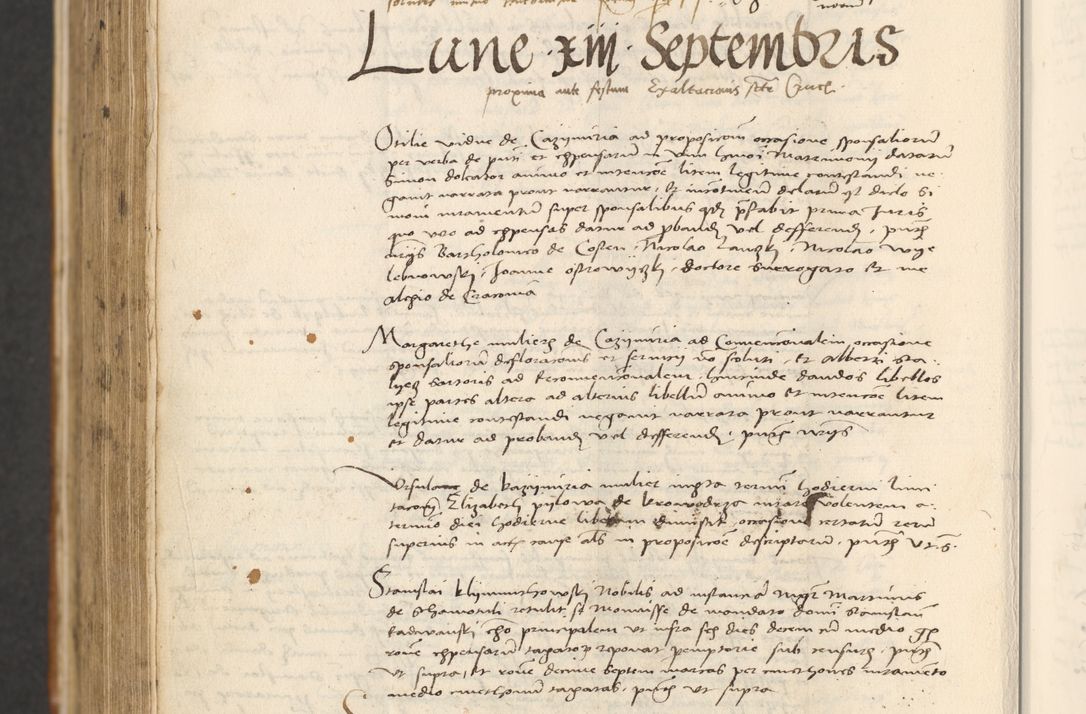 Zdjęcie nr 742 dla obiektu archiwalnego: [Acta actorum officialia coram Thoma Roznowski]