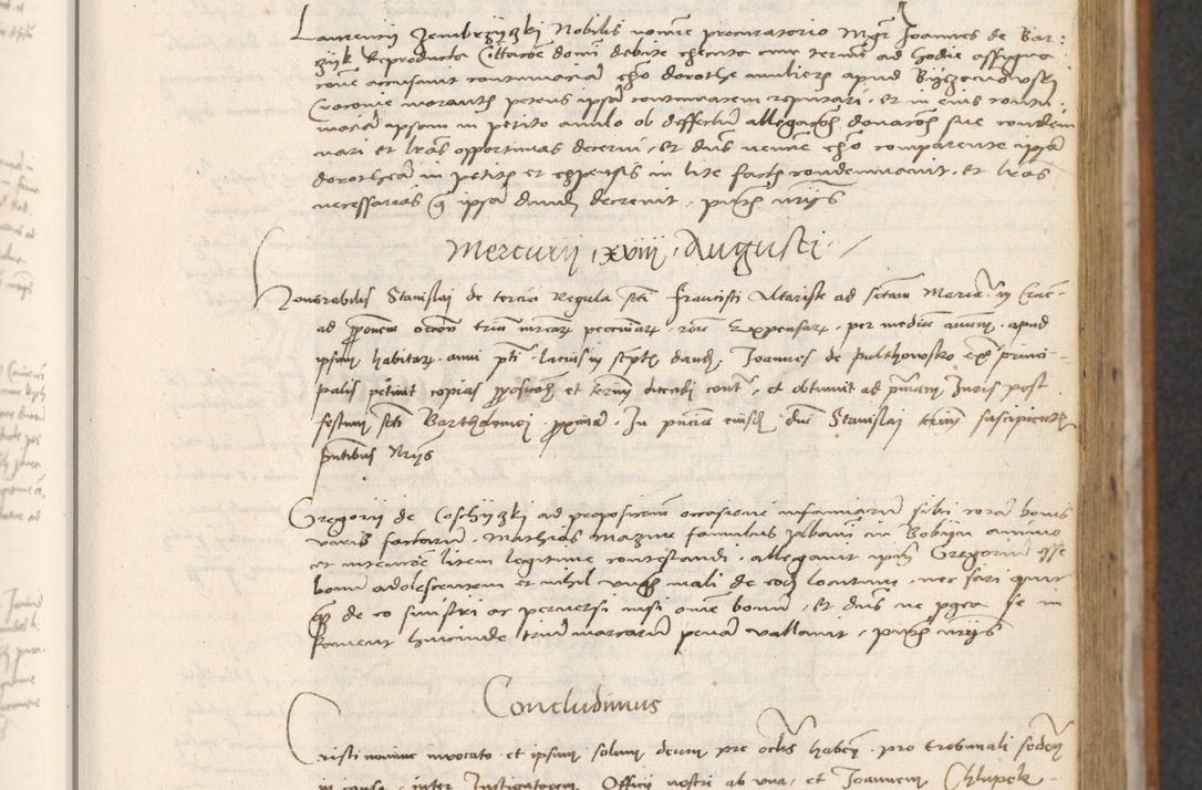 Zdjęcie nr 725 dla obiektu archiwalnego: [Acta actorum officialia coram Thoma Roznowski]