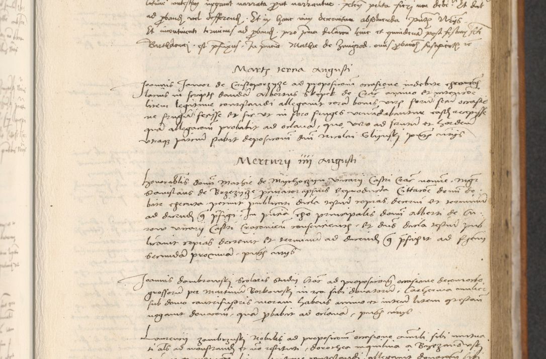 Zdjęcie nr 721 dla obiektu archiwalnego: [Acta actorum officialia coram Thoma Roznowski]