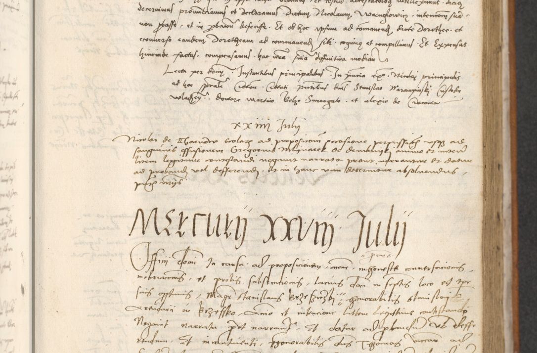 Zdjęcie nr 719 dla obiektu archiwalnego: [Acta actorum officialia coram Thoma Roznowski]