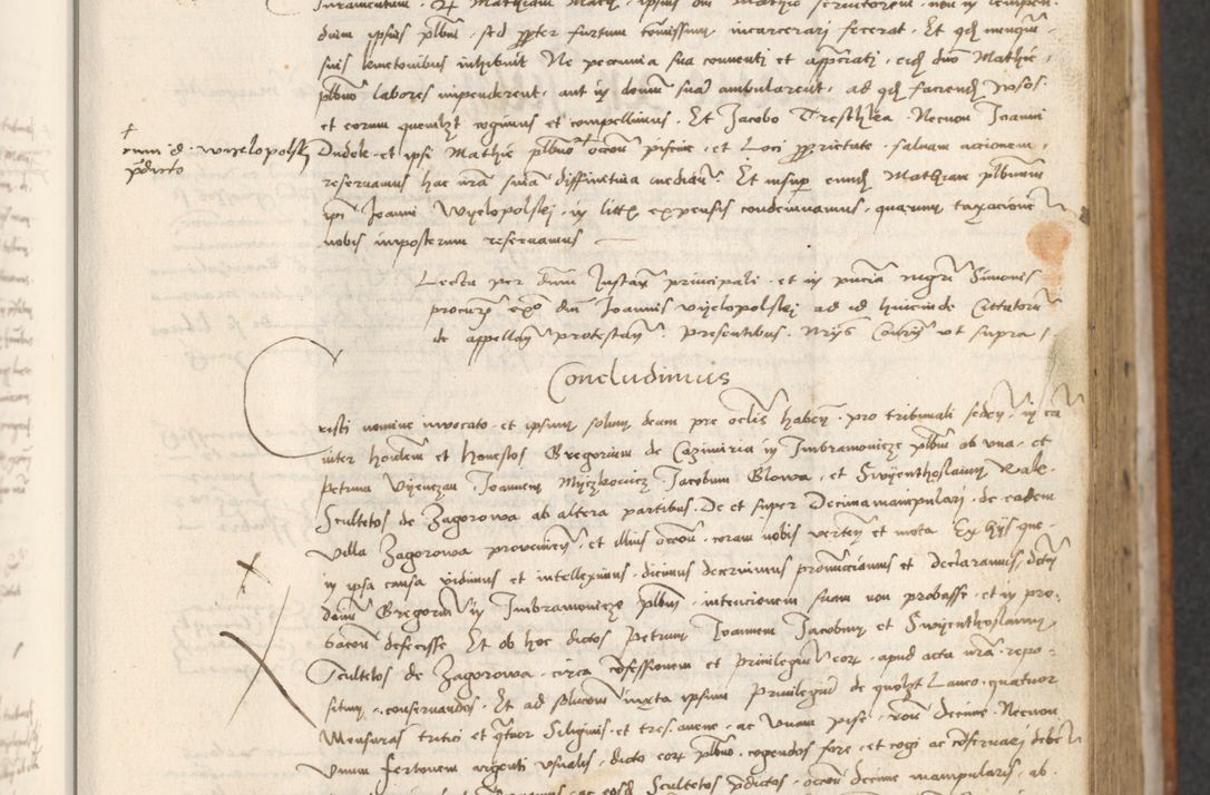 Zdjęcie nr 709 dla obiektu archiwalnego: [Acta actorum officialia coram Thoma Roznowski]