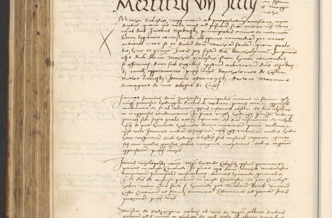 Zdjęcie nr 702 dla obiektu archiwalnego: [Acta actorum officialia coram Thoma Roznowski]