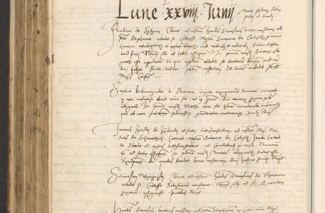 Zdjęcie nr 694 dla obiektu archiwalnego: [Acta actorum officialia coram Thoma Roznowski]