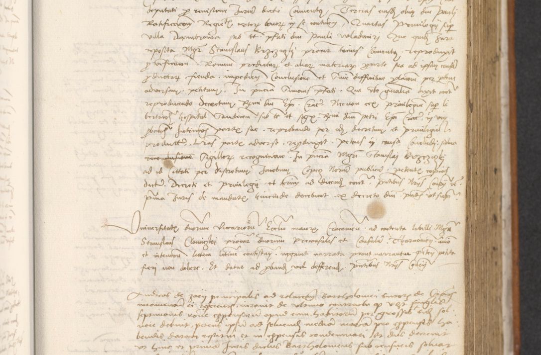 Zdjęcie nr 647 dla obiektu archiwalnego: [Acta actorum officialia coram Thoma Roznowski]