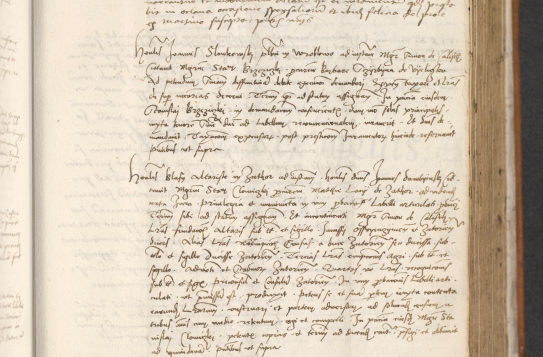 Zdjęcie nr 635 dla obiektu archiwalnego: [Acta actorum officialia coram Thoma Roznowski]