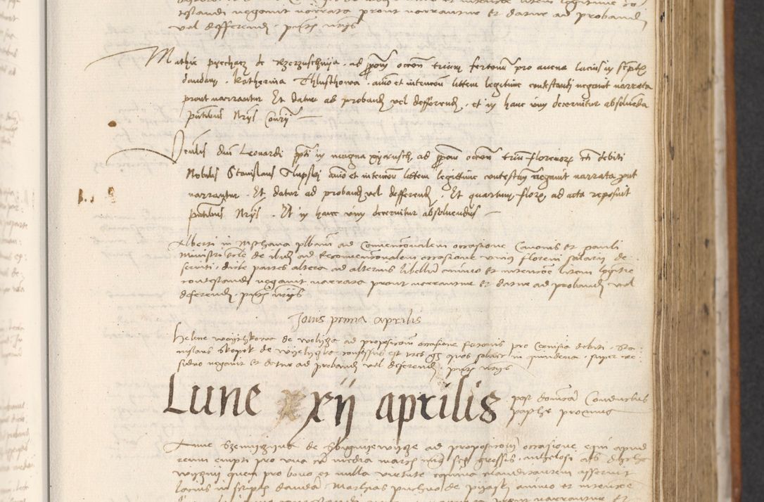 Zdjęcie nr 619 dla obiektu archiwalnego: [Acta actorum officialia coram Thoma Roznowski]