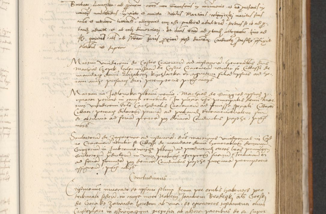 Zdjęcie nr 611 dla obiektu archiwalnego: [Acta actorum officialia coram Thoma Roznowski]