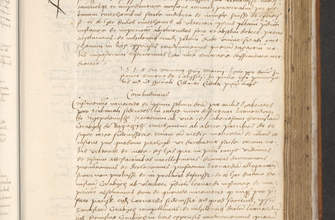 Zdjęcie nr 603 dla obiektu archiwalnego: [Acta actorum officialia coram Thoma Roznowski]