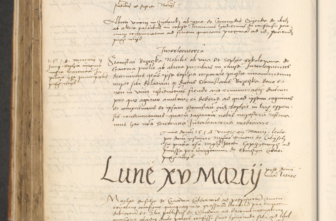 Zdjęcie nr 594 dla obiektu archiwalnego: [Acta actorum officialia coram Thoma Roznowski]