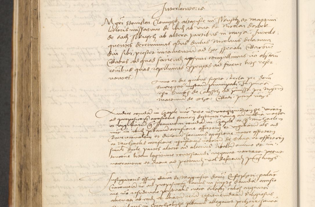 Zdjęcie nr 586 dla obiektu archiwalnego: [Acta actorum officialia coram Thoma Roznowski]