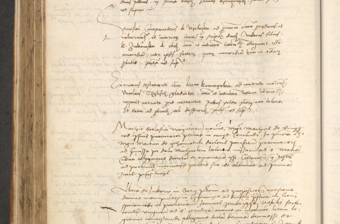 Zdjęcie nr 584 dla obiektu archiwalnego: [Acta actorum officialia coram Thoma Roznowski]