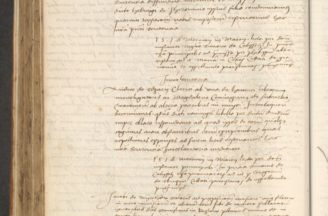 Zdjęcie nr 582 dla obiektu archiwalnego: [Acta actorum officialia coram Thoma Roznowski]