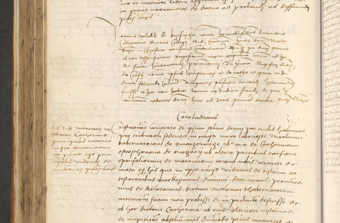 Zdjęcie nr 580 dla obiektu archiwalnego: [Acta actorum officialia coram Thoma Roznowski]